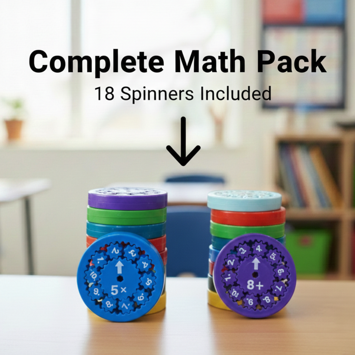 Math Spinner Pack